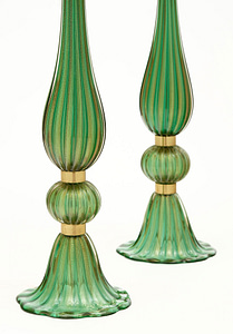 7 ways to identify authentic murano glass - glass green lamps