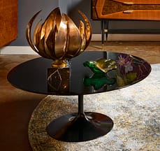 Knoll Table | Eclectic Coffee Table Ideas | Creative Ways to Style Your Home