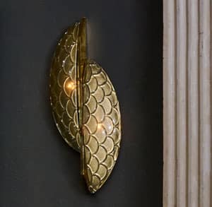 How to mix with various styles - murano glass sconce