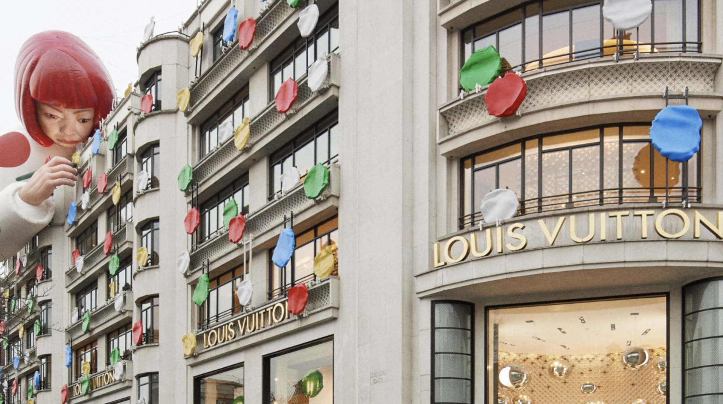 Louis Vuitton and Yayoi Kusama Take Over New York City – CR